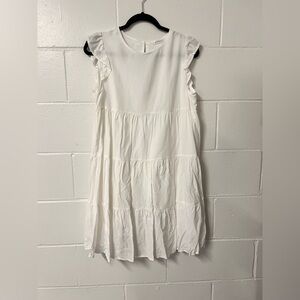 White spring dress